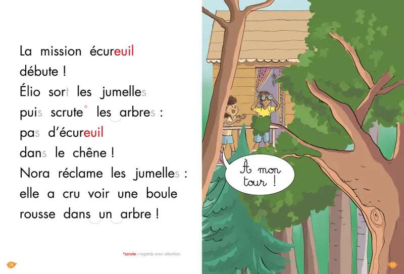 J'apprends à lire Montessori - Mission écureuil - Niveau 3