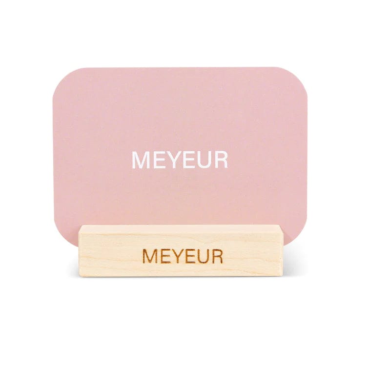 Porte-carte en bois