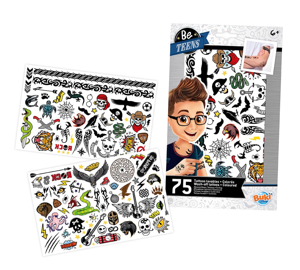Be Teens- Tatouages lavables