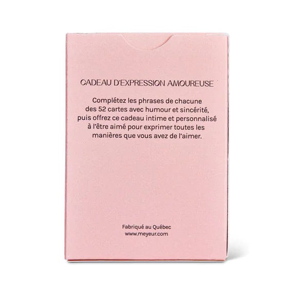 Les mots d'amour