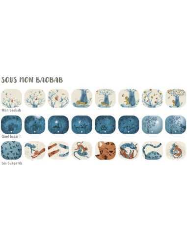 3 disques -Sous mon baobab - Lampe à histoire