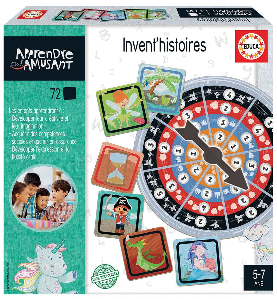 Apprendre c'est amusant - Invent'histoires