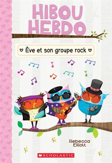 Hibou Hebdo T17 - Ève et son groupe rock