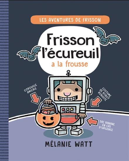 Frisson l'écureuil a la frousse