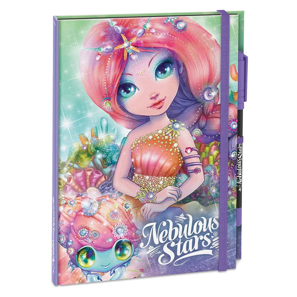 Cahier de notes de luxe noirs - Nebulous Stars