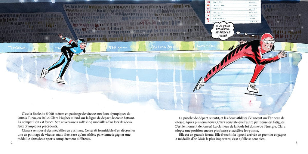 Biographie en images - Voici Clara Hughes