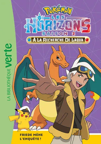 Pokémon - Les Horizons T17 - A la recherche de Laqua. Friede mène l'enquête