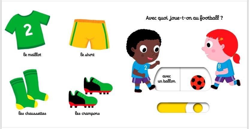 Kididoc - Mon imagier animé du football