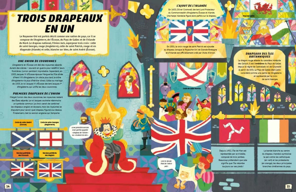 Drapeaux du monde - La grande aventure des pays du monde