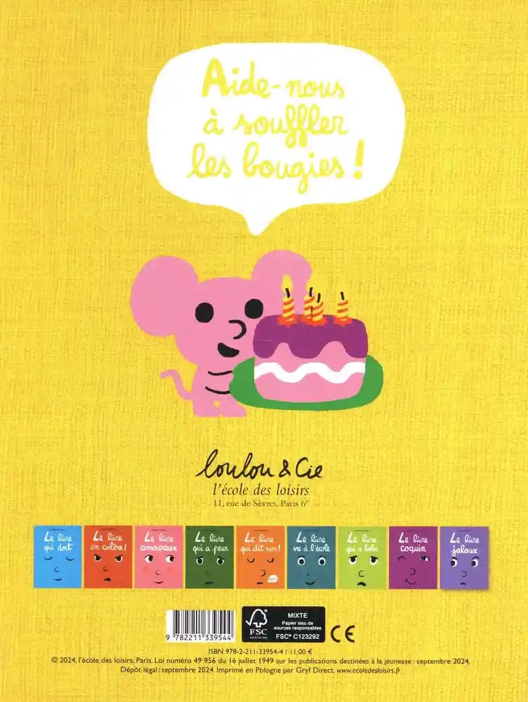 Joyeux anniversaire le livre !