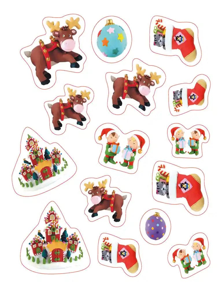 Gommettes des bébés - Noël