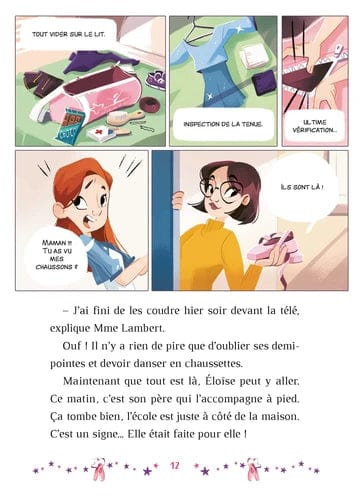 Le rêve d'Éloïse T01 - Bienvenue à l'école de danse