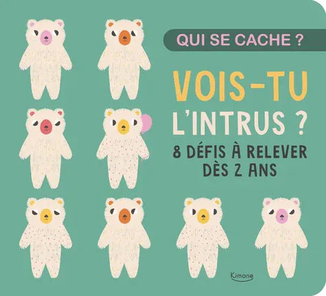 Qui se cache ? - Vois-tu l'intrus !