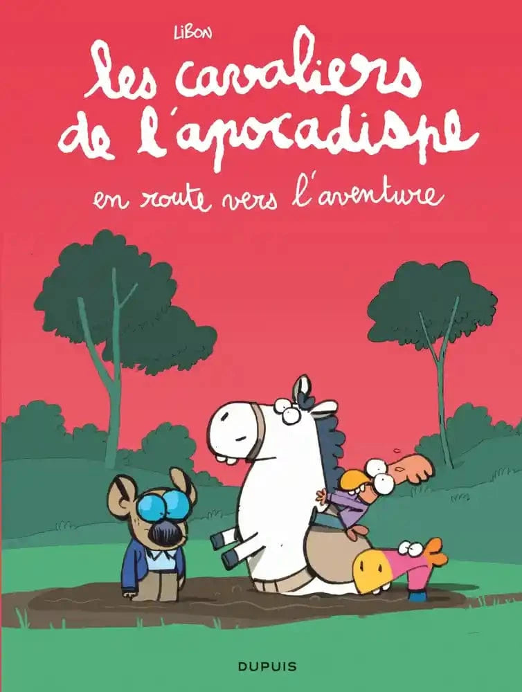 Les cavaliers de l'apocadispe en route pour l'aventure T04