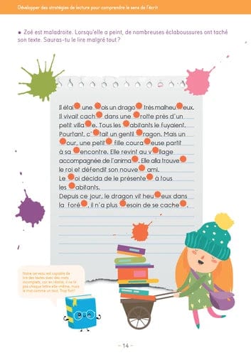 Mon cahier de lecture - Perfectionnement