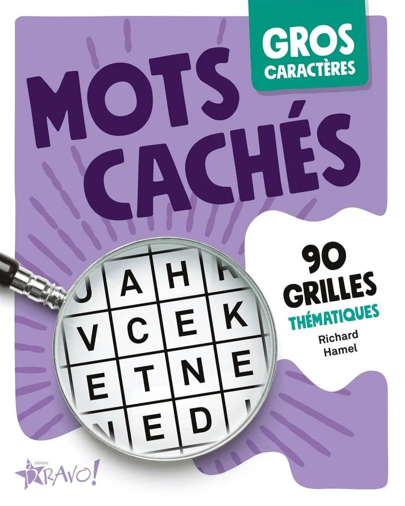 Mots cachés - Gros caractères