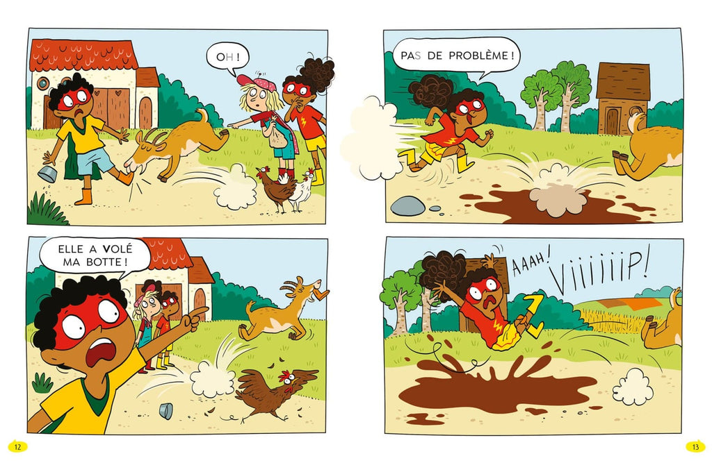 Les Héros de 1re année BD - La classe verte - niveau super débutant