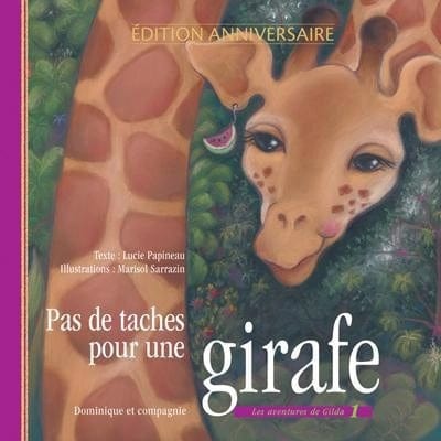 Pas de tâches pour une girafe