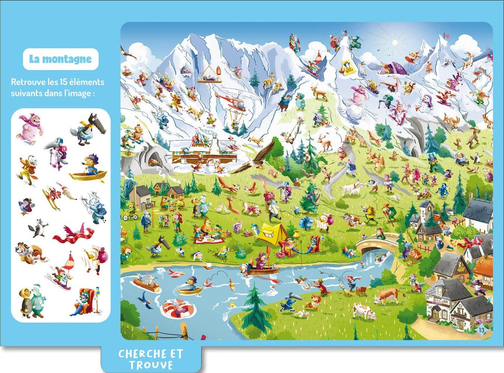 Mes jeux effaçables - Loup - Spécial Noël