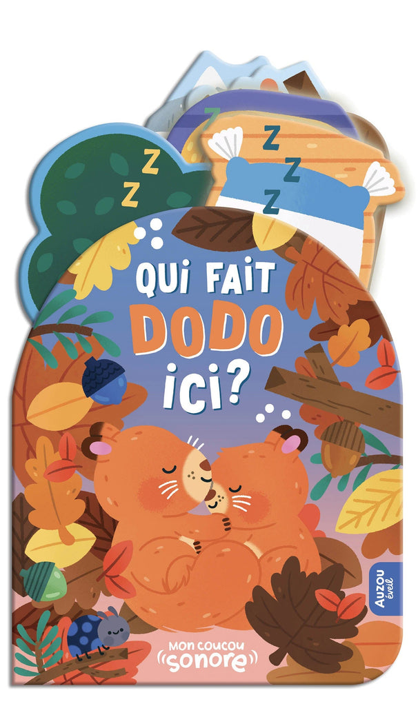 Livre sonore - Qui fait dodo ici ?