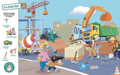 Mon cherche et trouve sonore P'tit Loup