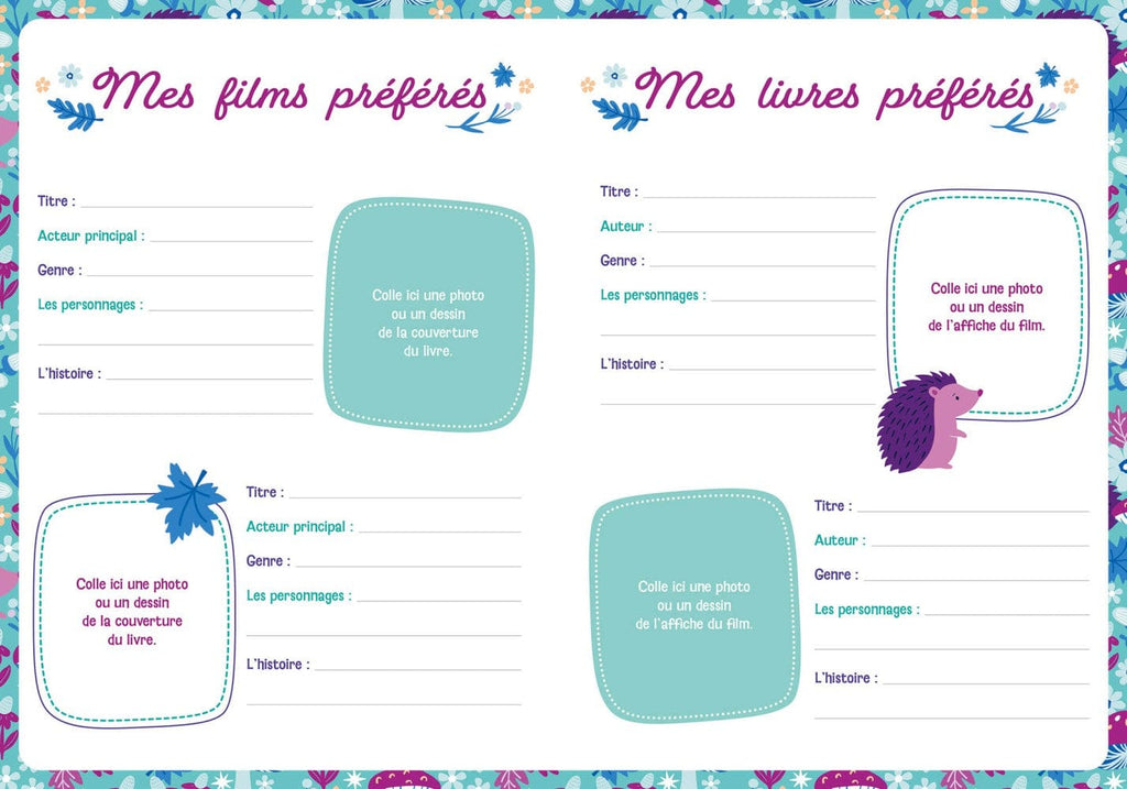 Mon carnet secret bijou scintillant