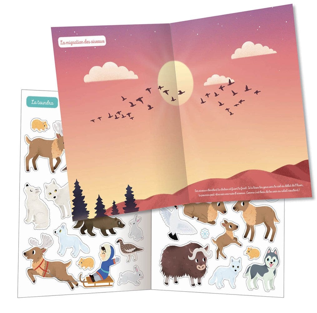 Mes 500 autocollants - en hiver