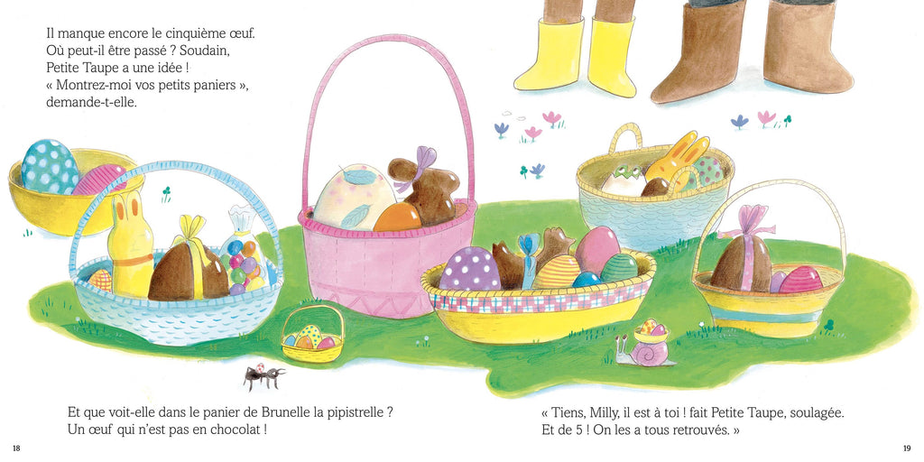 Petite taupe et l'œuf de Pâques