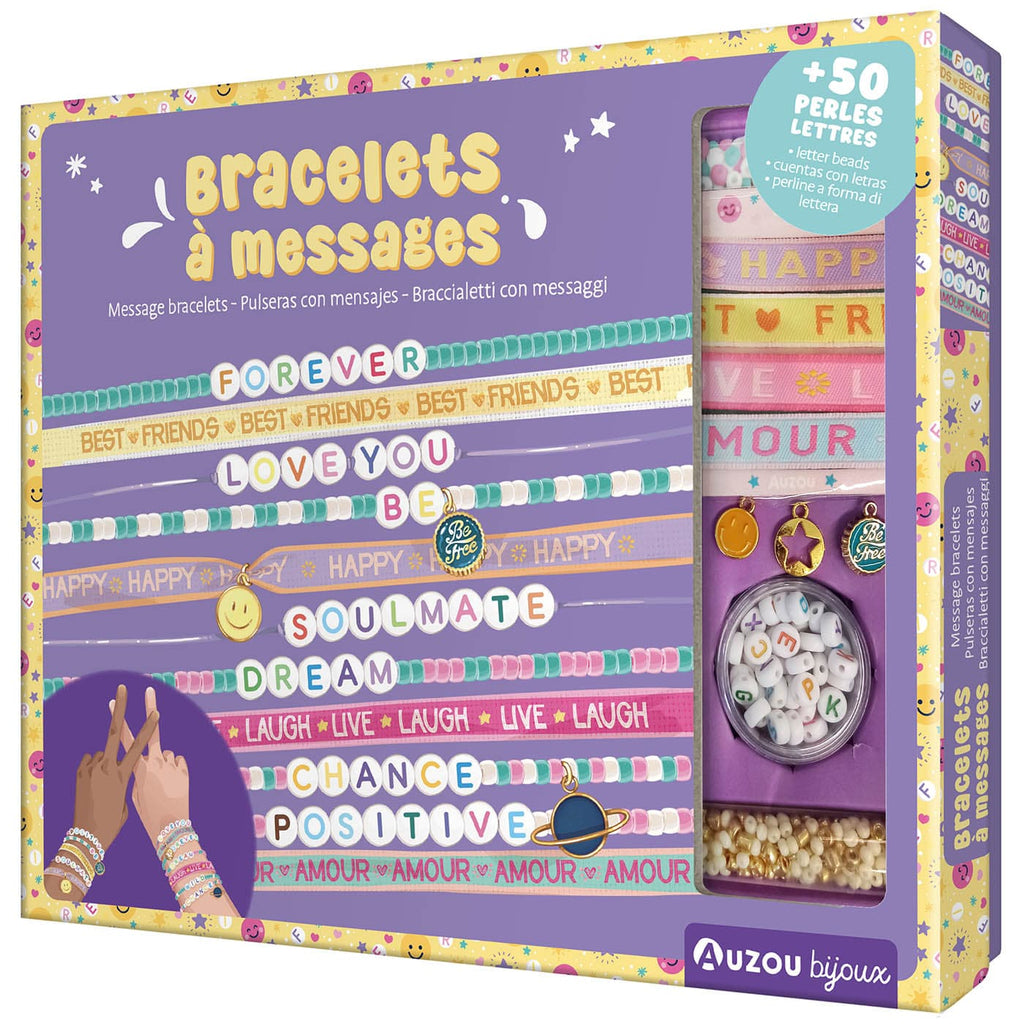 Coffret - Bracelets à message