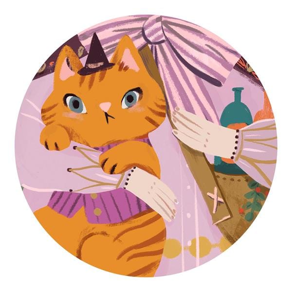 Puzzle Maxi géant - Lily la sorcière - 36 pièces