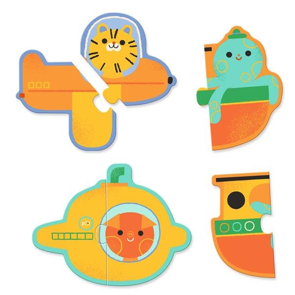 Puzzle Duo - Véhicules