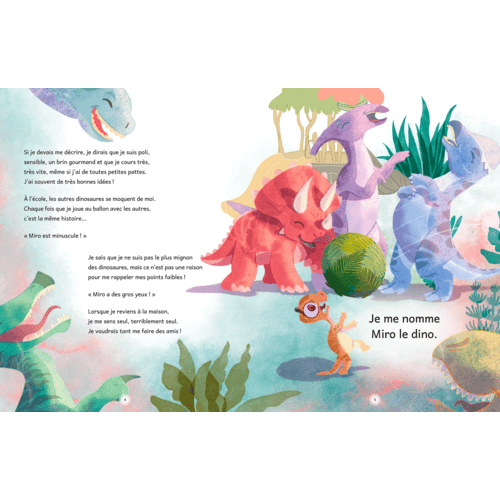 Facile à lire - Tandem - Miro le dino - niveau 1