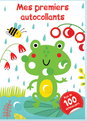 Mes premiers autocollants - Grenouille