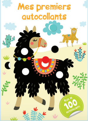 Mes premiers autocollants - Lama