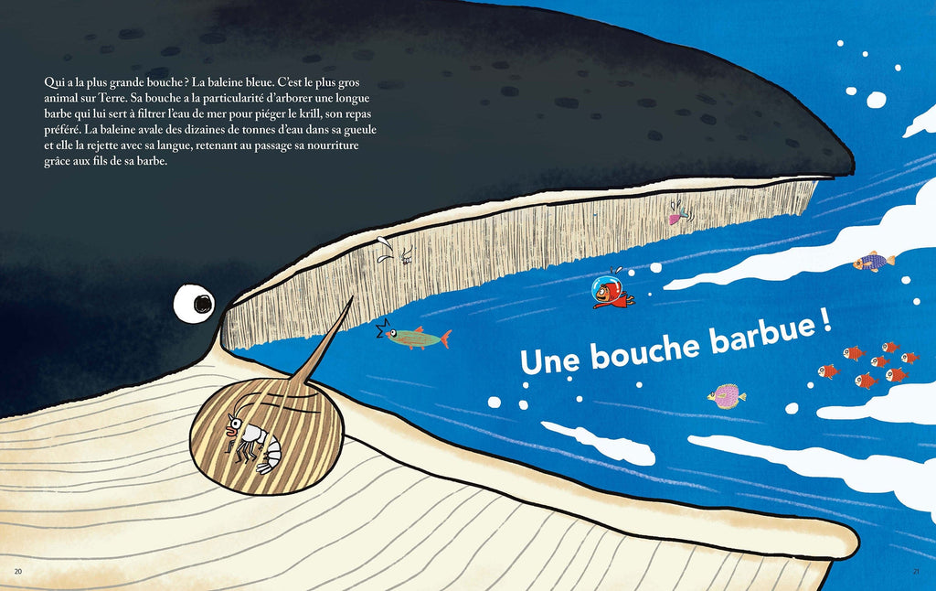 Comme ta bouche est grande !