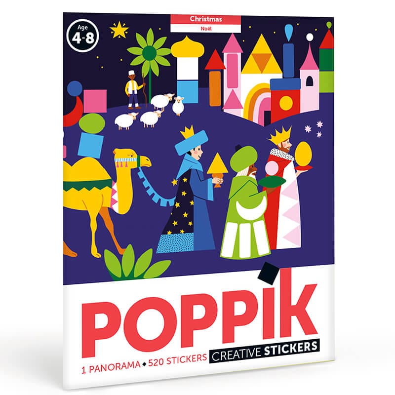 Poppik - Poster Créatif - Crèche de Noël