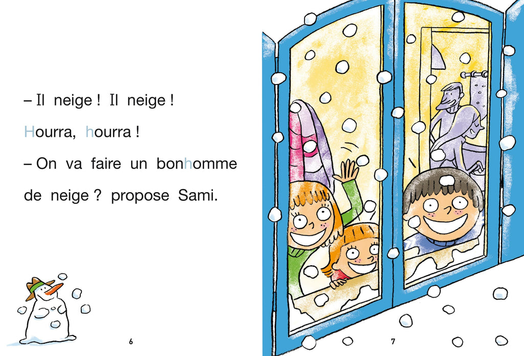 Il neige !