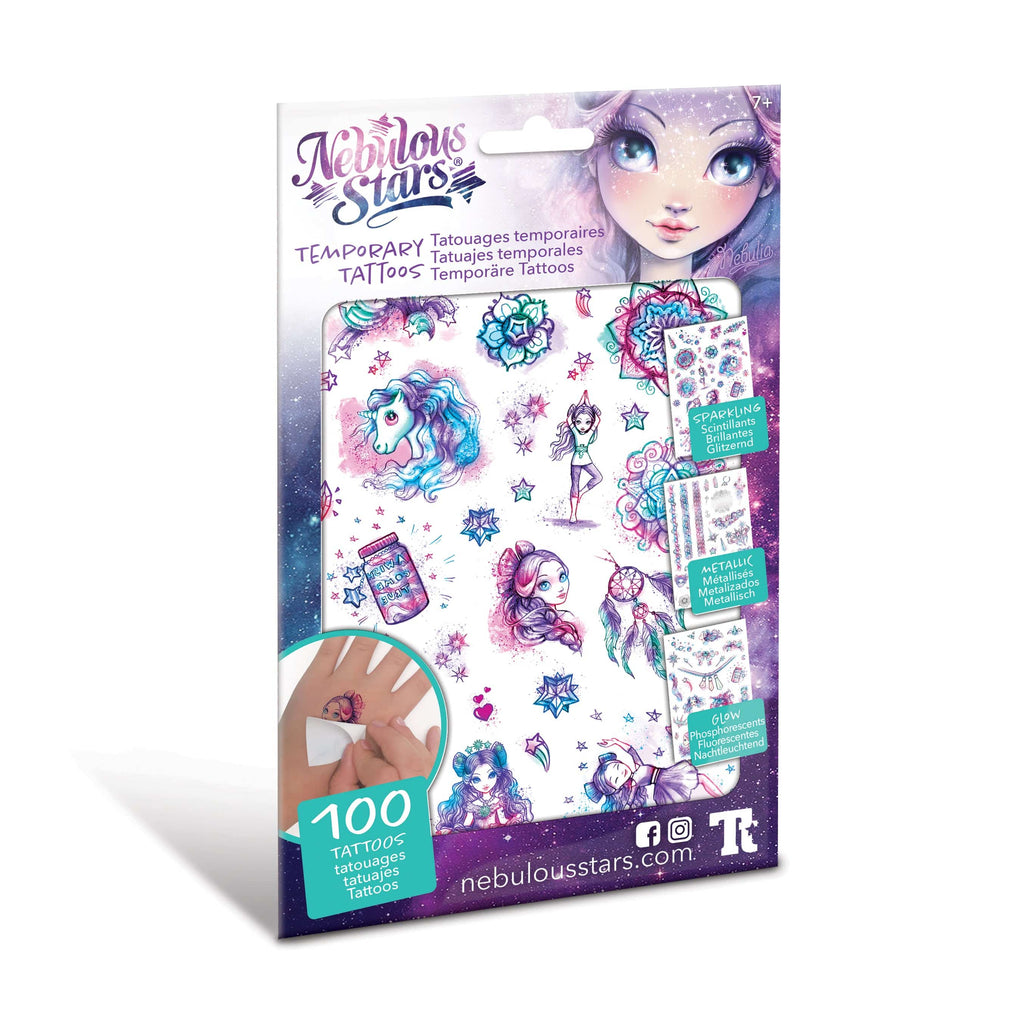 Tatouages temporaires - Nebulous Stars