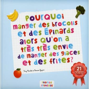 Pourquoi manger des brocolis et des épinards alors qu'on a très très envie de manger des glaces et des frites