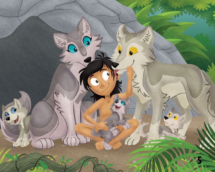 Éveil aux contes - Série 2 - L'enfant de la jungle