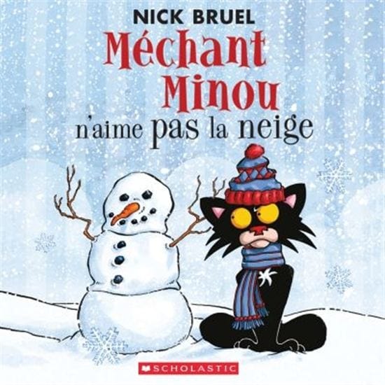 Méchant Minou n'aime pas la neige