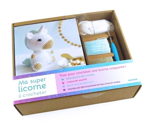 Ma super licorne à crocheter