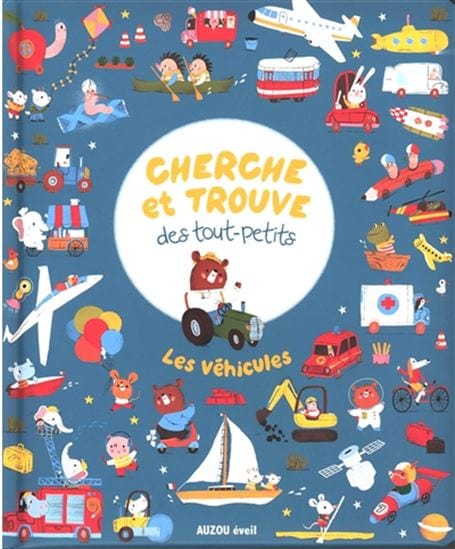 Cherche et trouve des tout-petits - Les véhicules