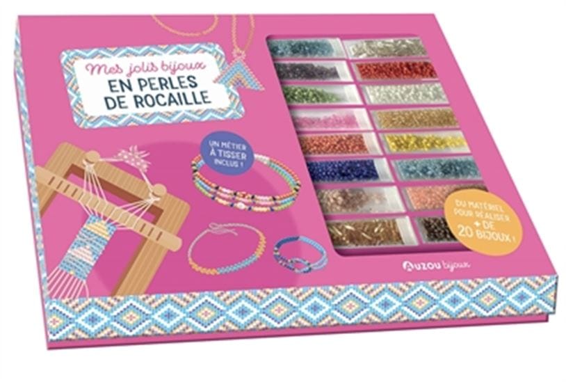 Coffret Mes jolis bijoux en perles de rocaille