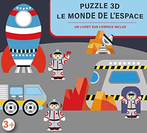 Coffret puzzle 3D espace