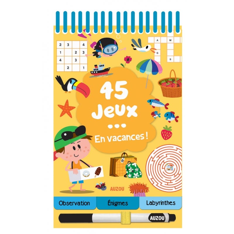 45 jeux ... en vacances!