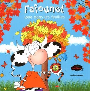 Fafounet joue dans les feuilles