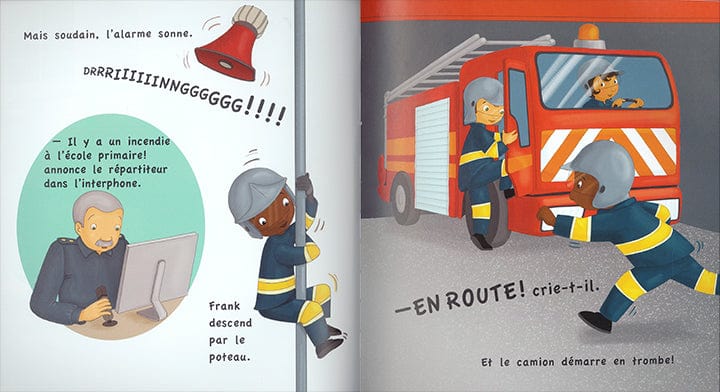 Au travail - Pompiers