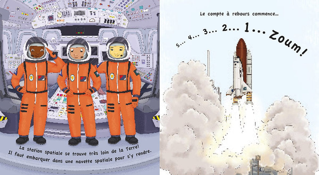 Au travail - Astronautes