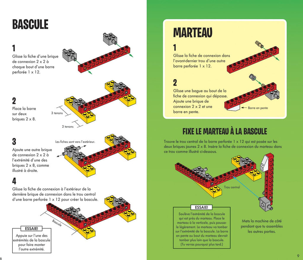 Lego - Réactions en chaîne